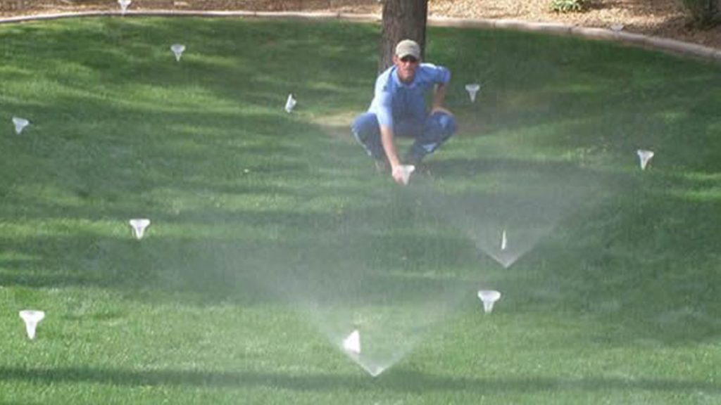 Water Audit Sprinkler Catch Cups