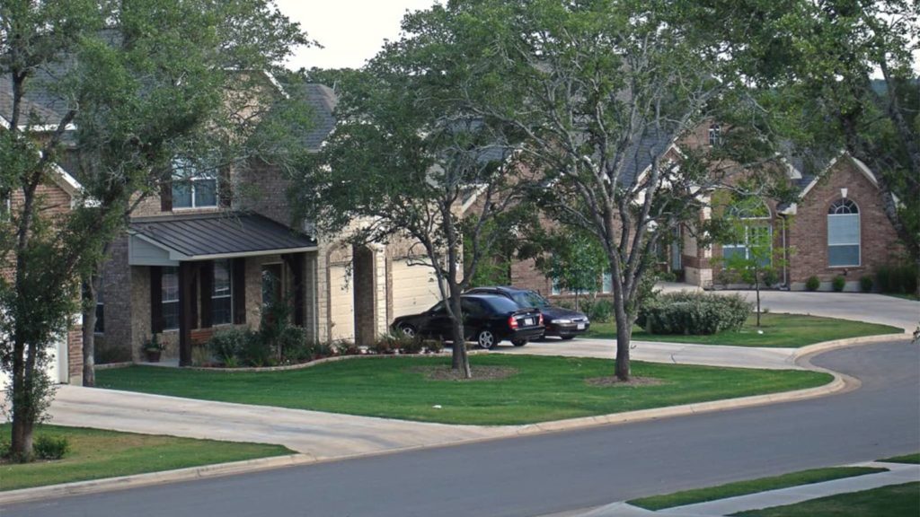 Celebration Bermuda Grass Home Lawn Front Of House Austin Texas
